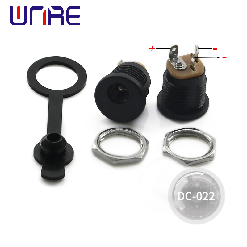 OEM DC022 2.1mm 2.5mm dc power jack plug Connector socket Factory, Factories