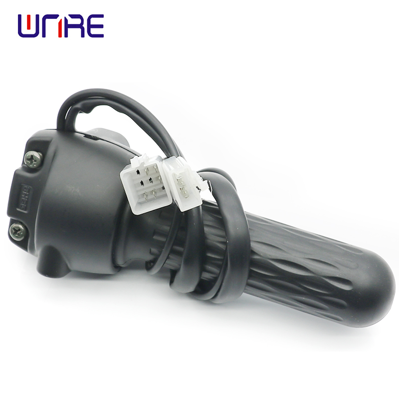 OEM High Quality Headlight Handle Electric Motorcycle Grip Accelerator Grip for off-road Vehicle Electric Scooter Manufacturers, Factories
