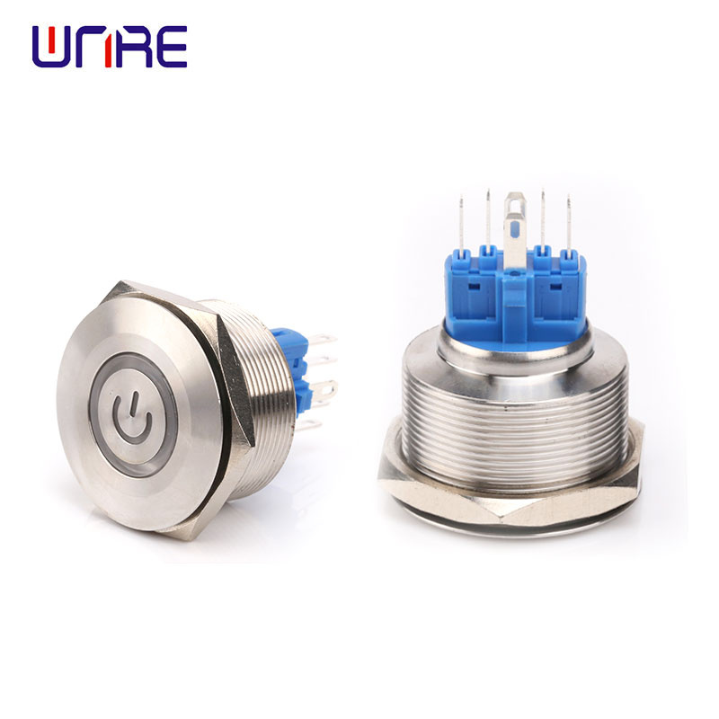 OEM 30MM ring power supply normally closed normally open self-locking reset Supplier, Suppliers