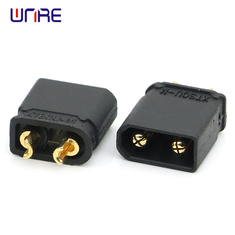 China BLACK XT30U-M Connector Plug For Telecontrolled Aircraft  Manufacturers, Companies