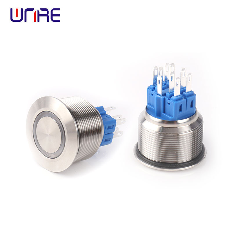 OEM 30A double-knife ring type self-locking with lamp Factory, Companies