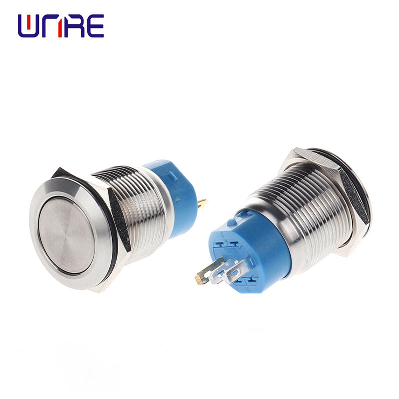 China 19F flat head normally closed normally open self-locking reset without lamp Manufacturer, Manufacturers