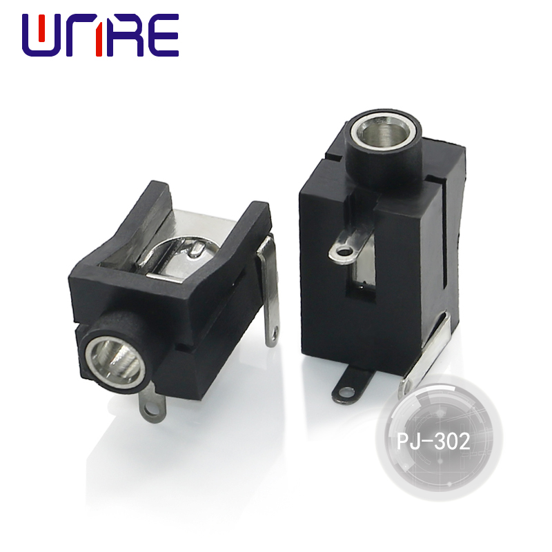 OEM PJ-302, Black, 3-pin, Headphone socket, High quality product Suppliers, Companies