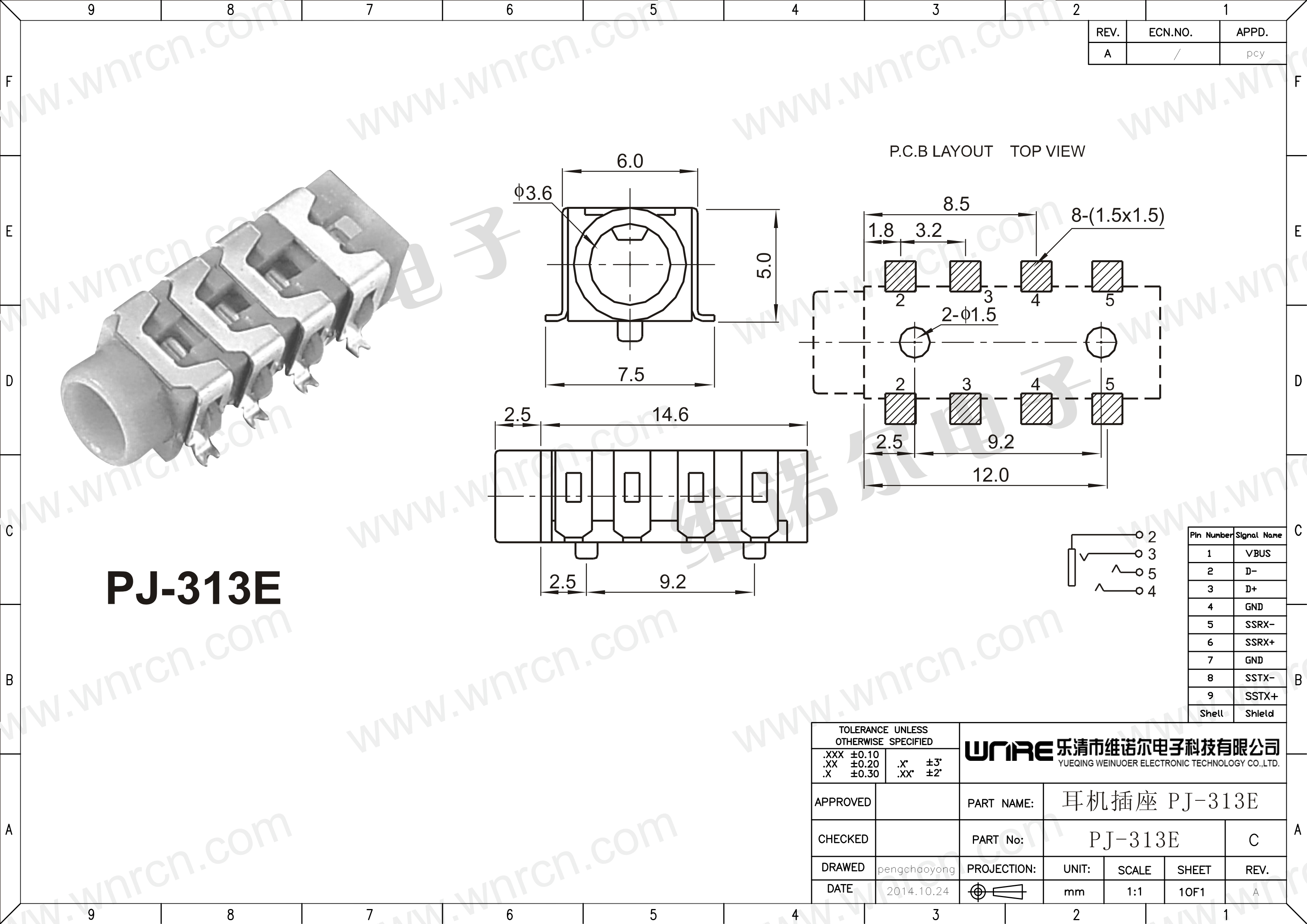 PJ-313E Detail 1