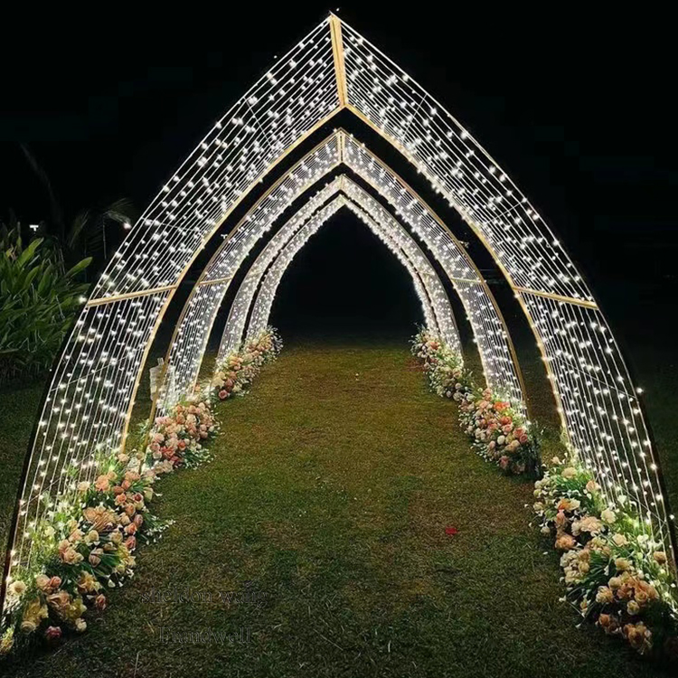 10FT Cheaper Durable Bauble Christmas Tunnel Decoration for Christmas Season