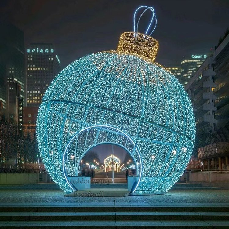 10FT Cheaper Durable Bauble Christmas Tunnel Decoration for Christmas Season