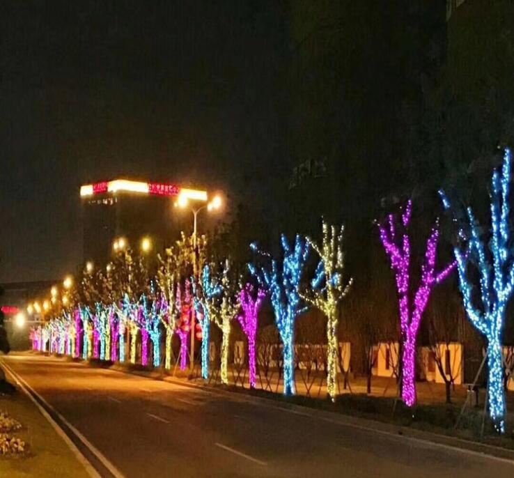 LED Color Lights 24V Safety Low-Voltage Lamp Outdoor Waterproof Lights