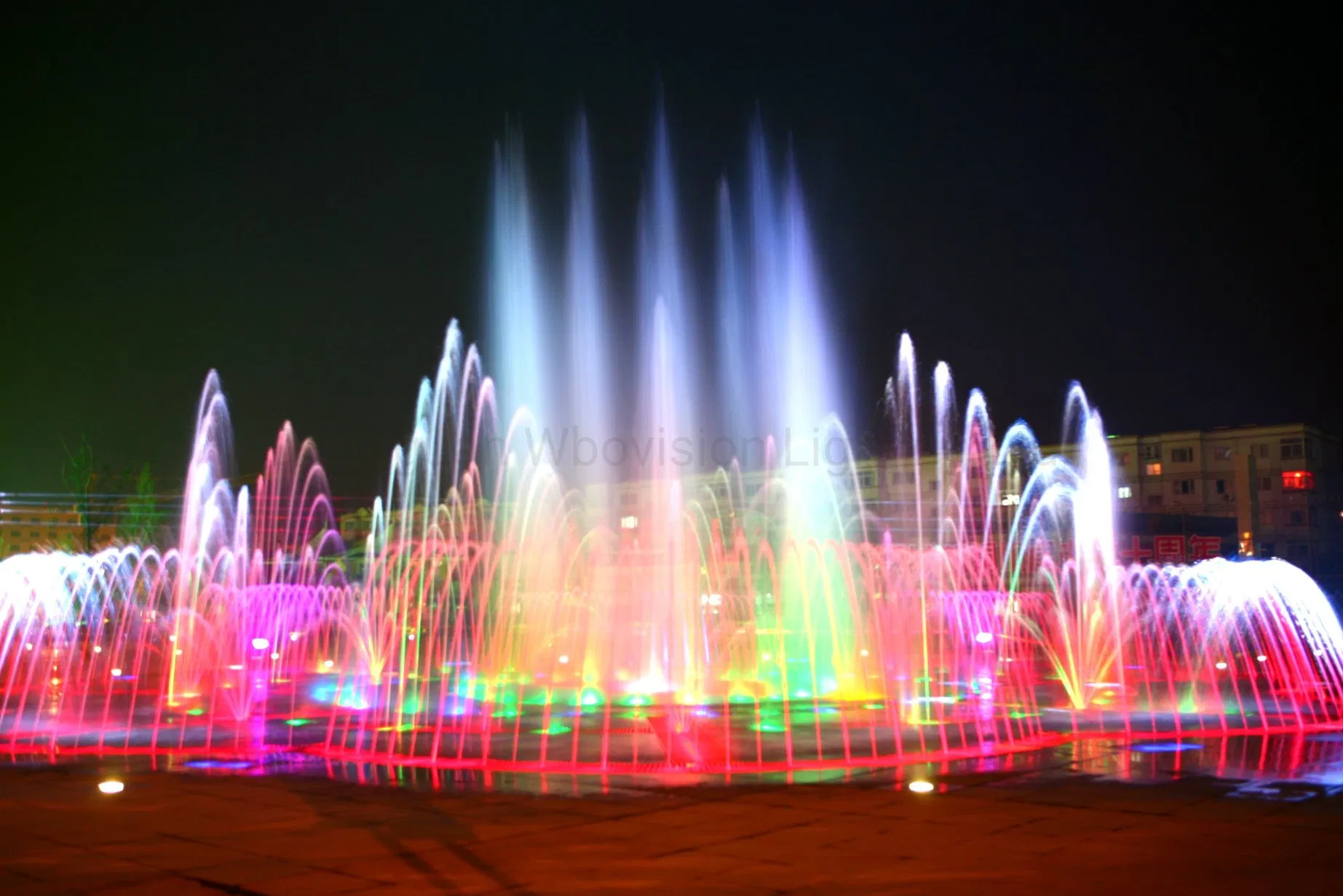 27W IP68 High Power RGB LED Fountain Light for Commercial Plaza Fountain