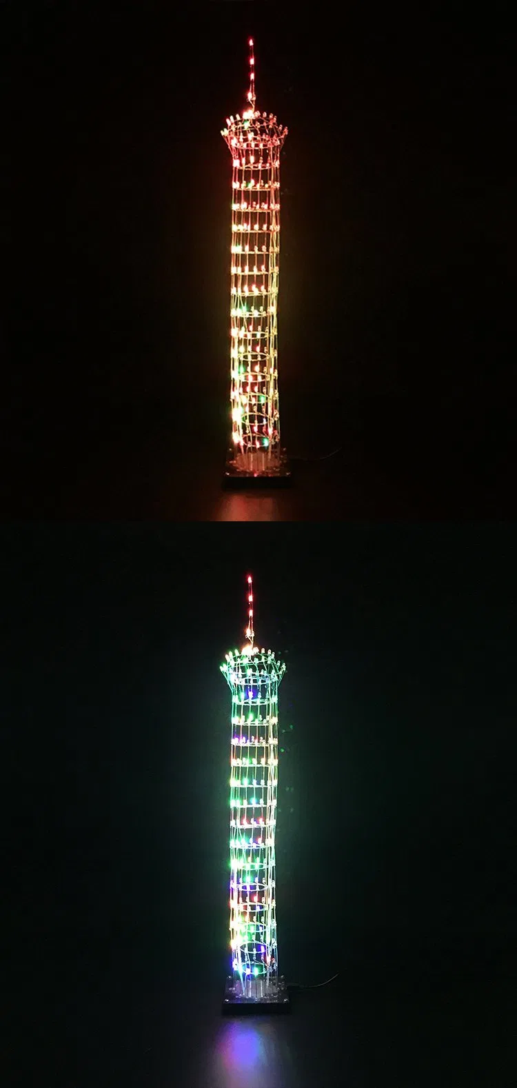 DIY Electronic Welding Pieces Macao Tower 5