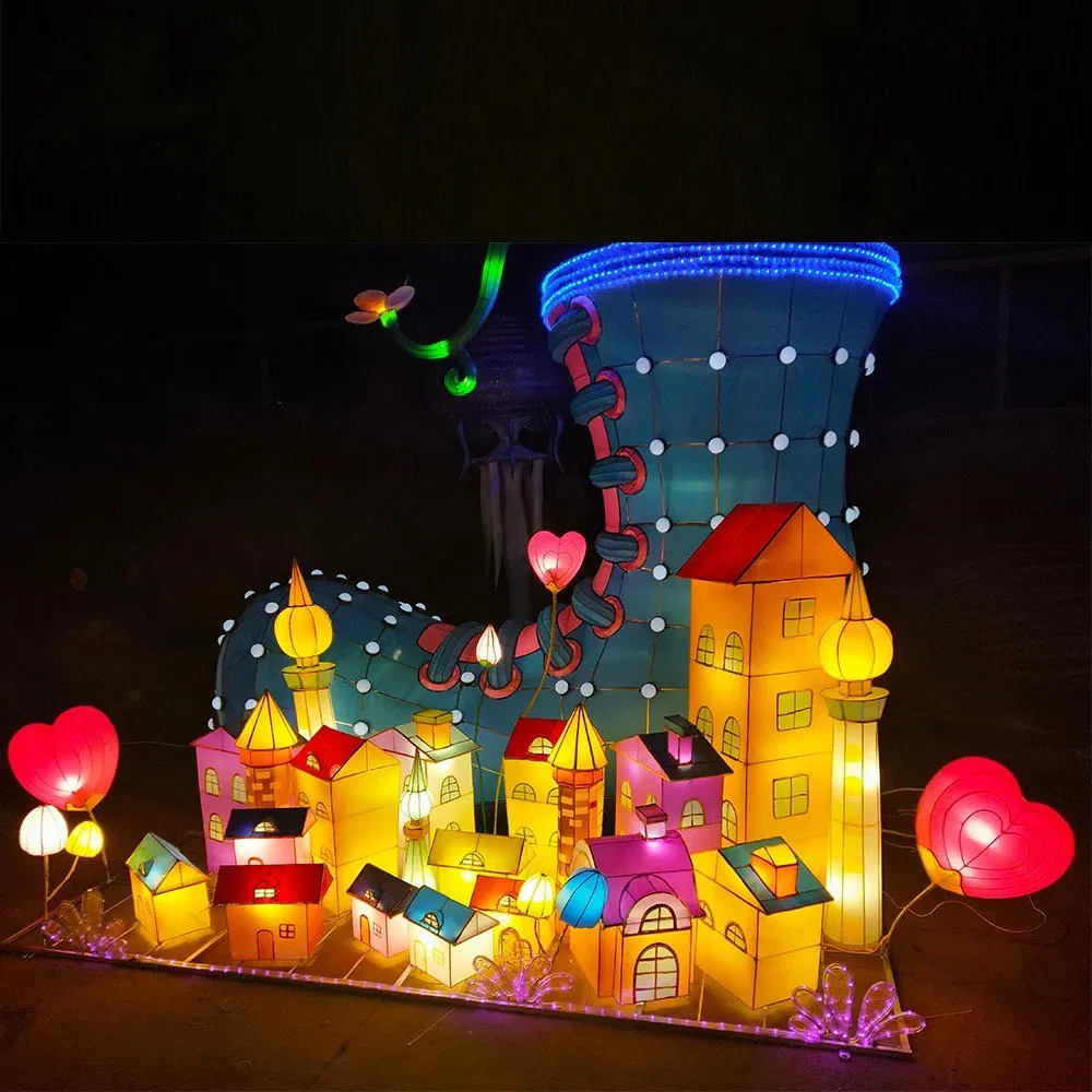 Giant Elephant Lantern Festival Light Custom Size Project Installation Warranty