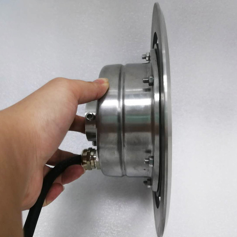 Stainless Steel Outdoor Nozzles Motif Submersible IP68 12V 24V RGB RGBW DMX Pool LED Underwater Fountain Ring Lights