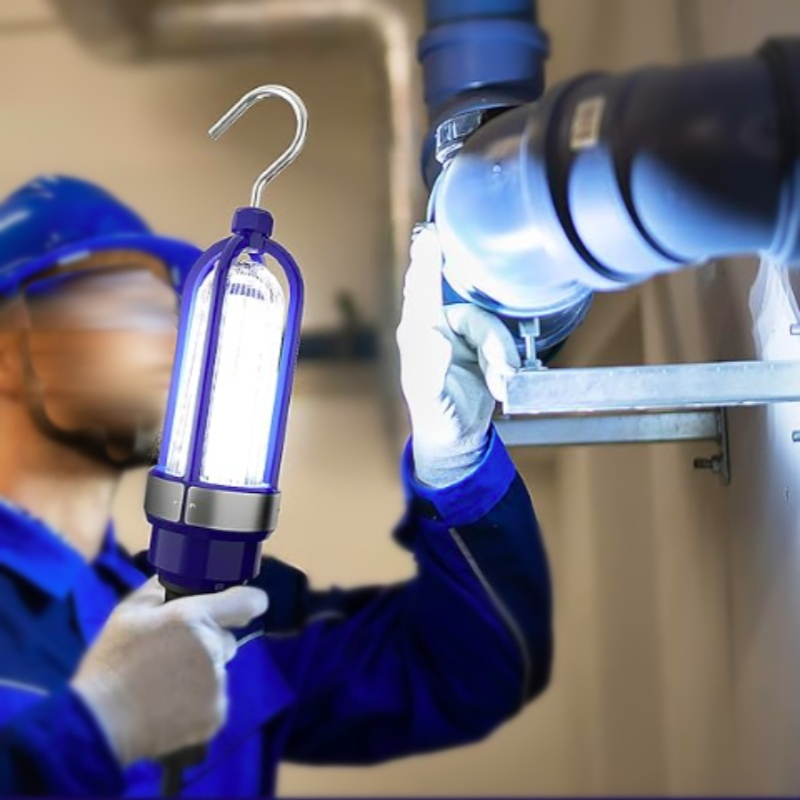 ATEX 10W 20W 30W Pure White Handheld LED Explosion Proof Electric Inspection Light