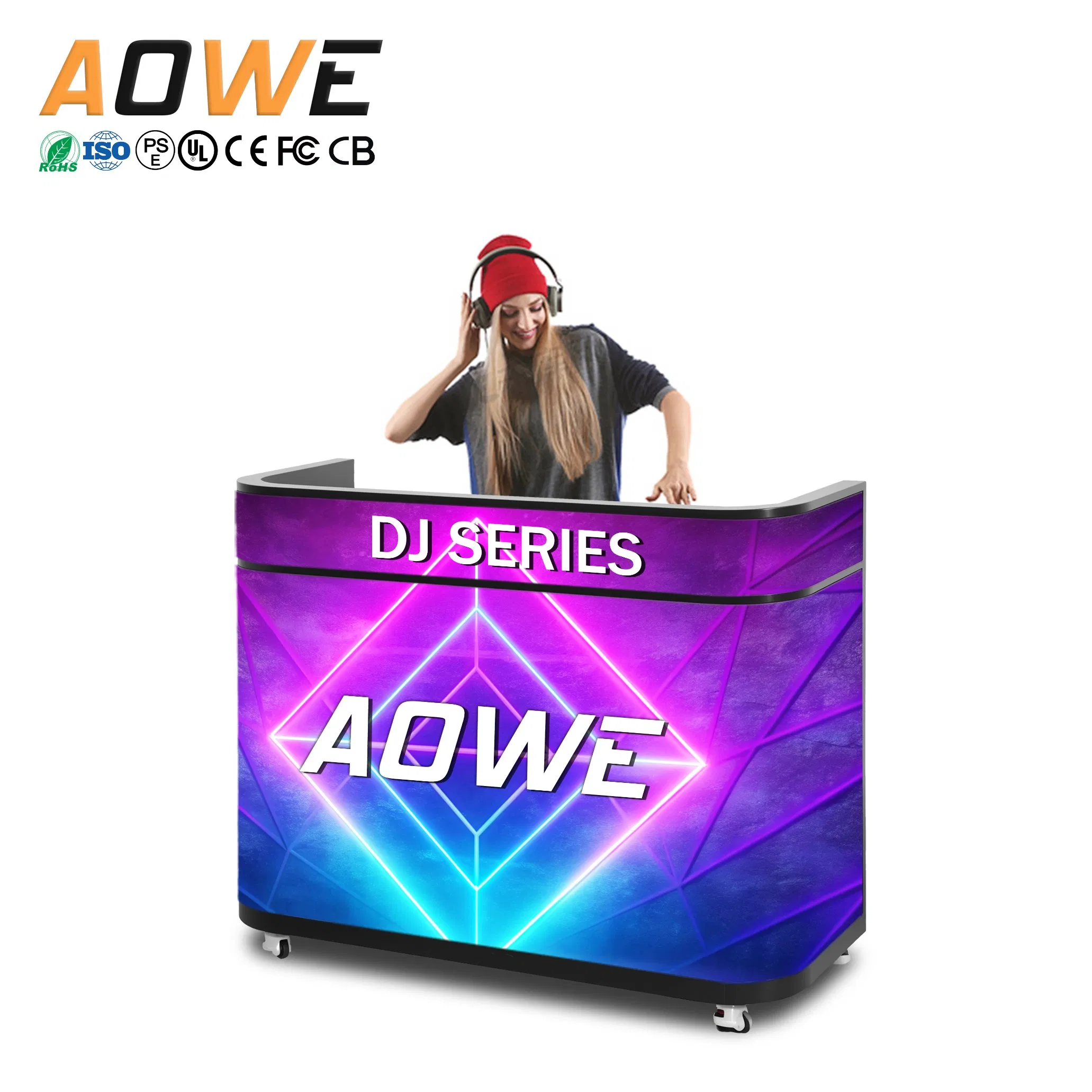 P2 P1.86 LED DJ Booth LED Video Display for Music Festivals Customizable Shaped DJ Booth Table LED Display Screen