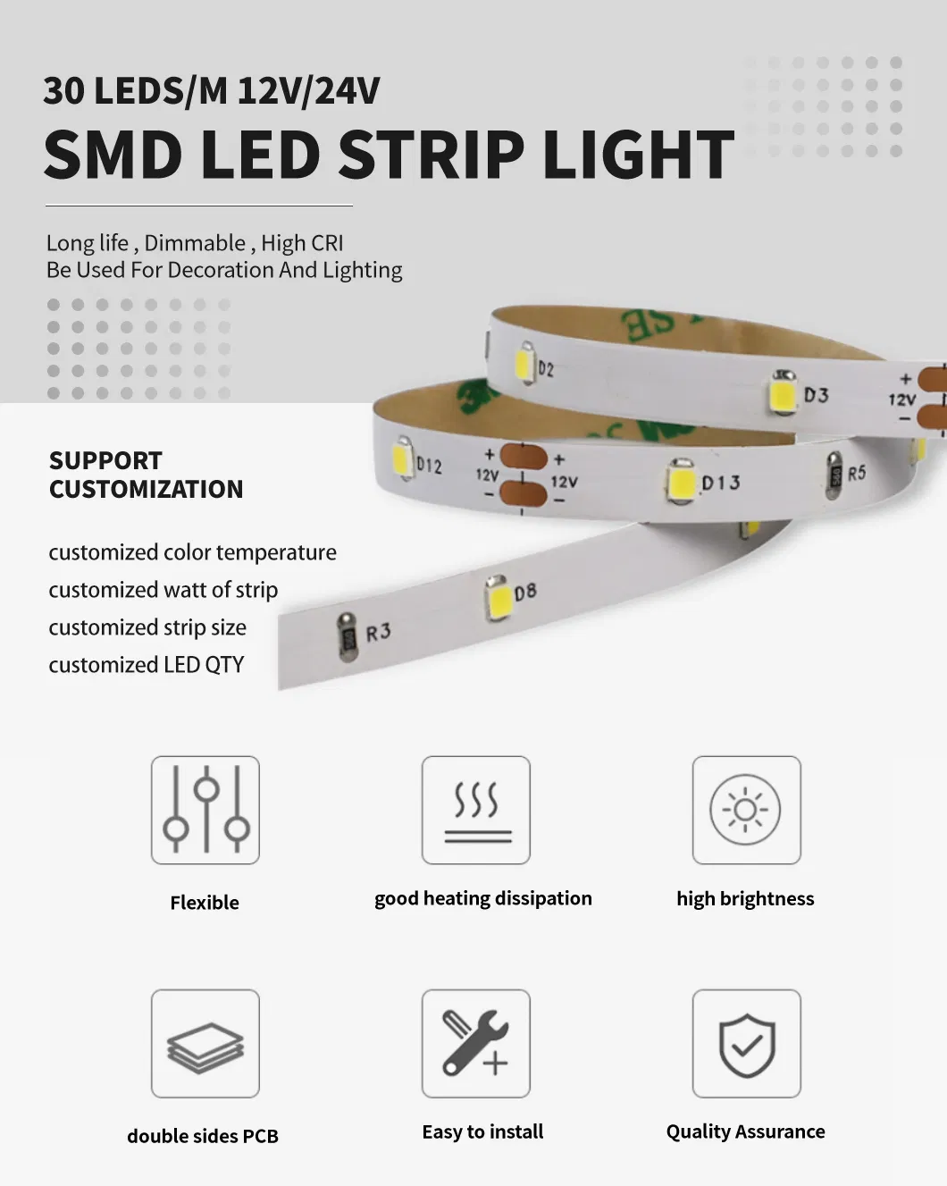 High Density LED Tape Light