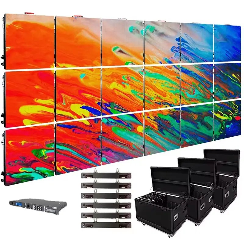 Good Resolution Die Cast Aluminum LED Video Wall Rental LED Screen LED Display for Stage Festival