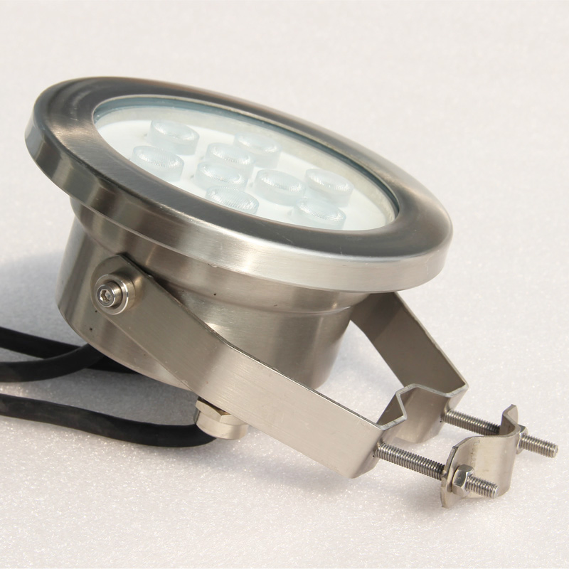 Outdoor IP68 Waterproof Water Jet Submersible RGB DMX LED Underwater Pool Lights