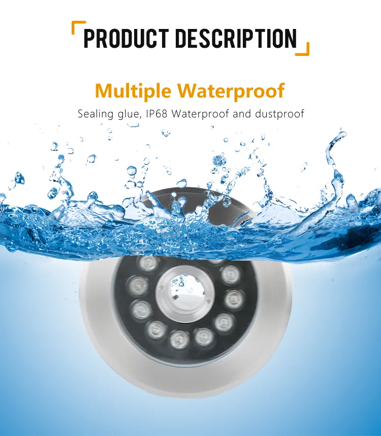 Submersible LED Fountain Light 2