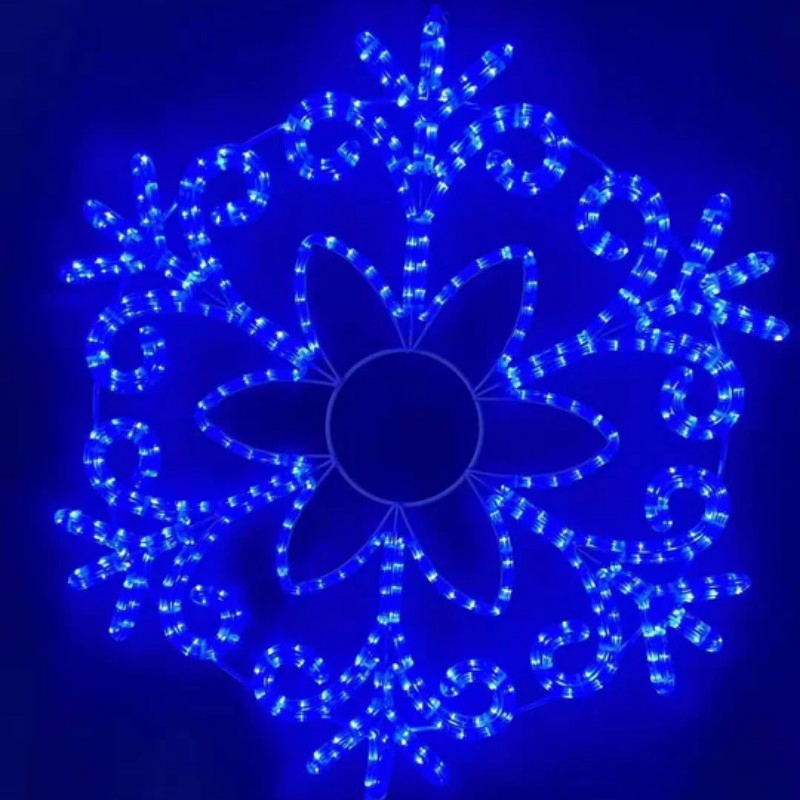 2D Outdoor LED Snowflake Motif Lights for Christmas &amp; Easter Holiday Light Wedding Decoration Light