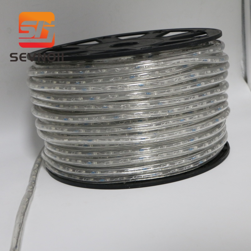 Rope Flexible DIY Lighting 2 Wire Round Rope Light 100m Christmas Decoration LED Rope Lights