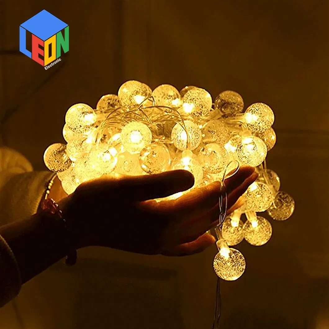 Water Proof Christmas and New Year Home and Outdoor LED Decoration String Light (Low Safety Voltage)