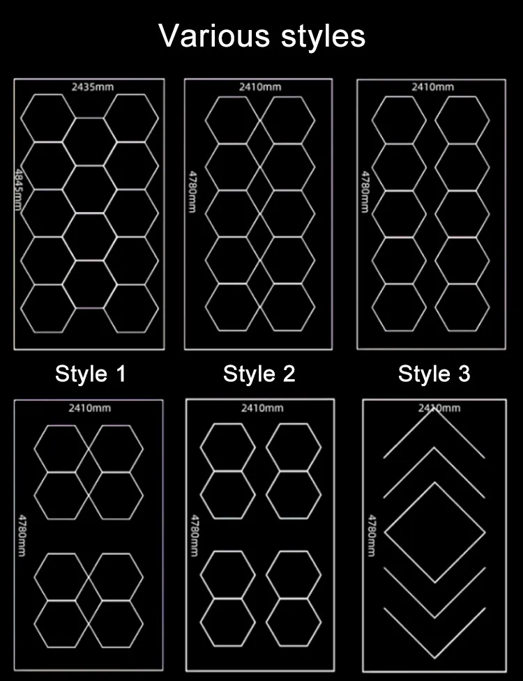 Hexagon Light Detail 6