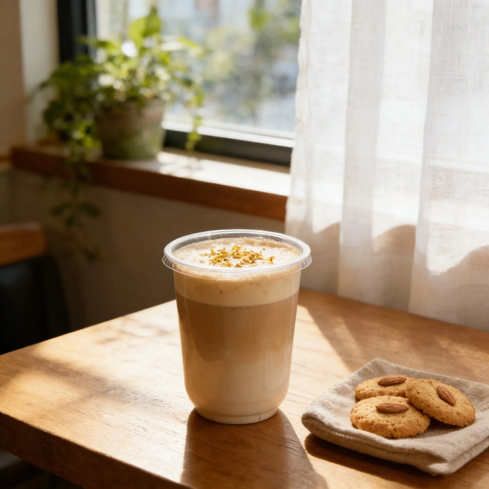 Custom Logo Printed 16oz 12oz Disposable Cup with Lid Coffee Pet Plastic Drink Cup