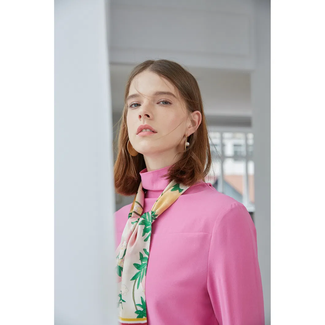 Custom Printing Silk Twilly Tie Detail 2