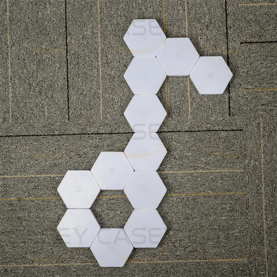 DIY Hexagonal Wall Light