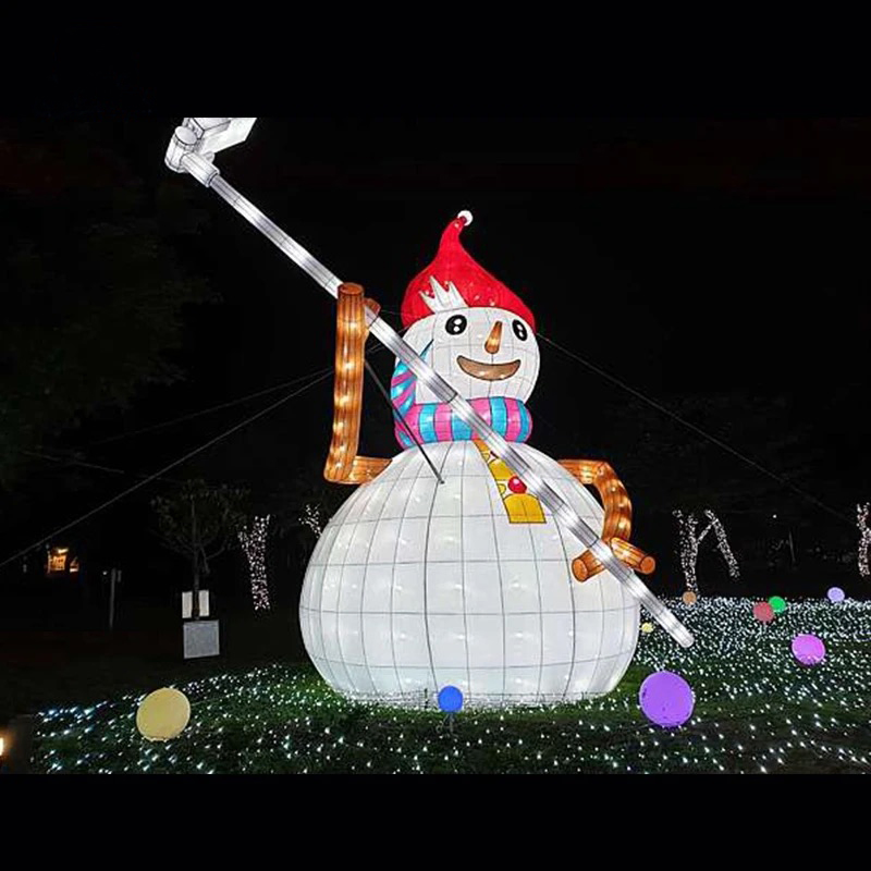 Giant Elephant Lantern Festival Light Custom Size Project Installation Warranty