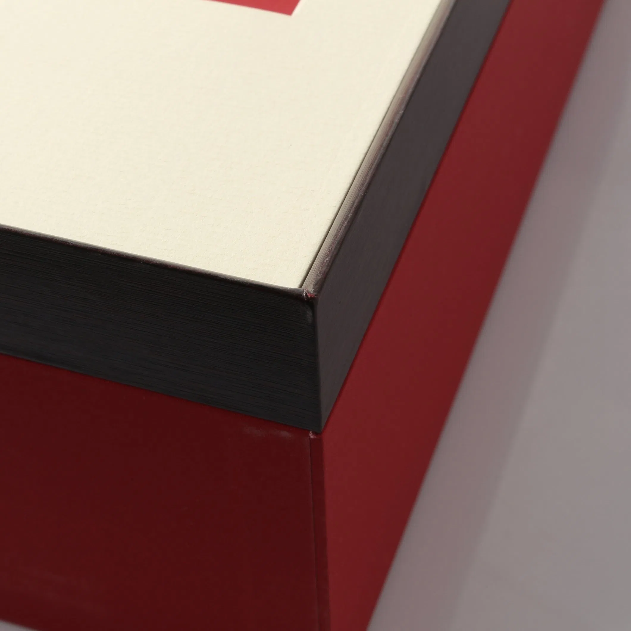 Custom FSC Chinese Zodiac Horse Rigid Gift Box Colorful Foil Stamping with Wood Grain Finish Manufacturer