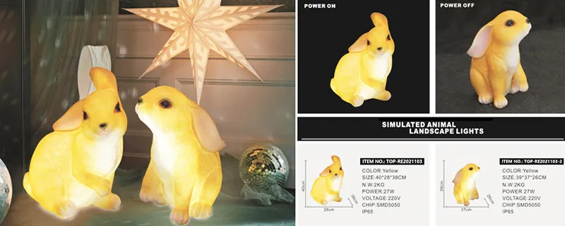 Easter Motif Lights Rabbit