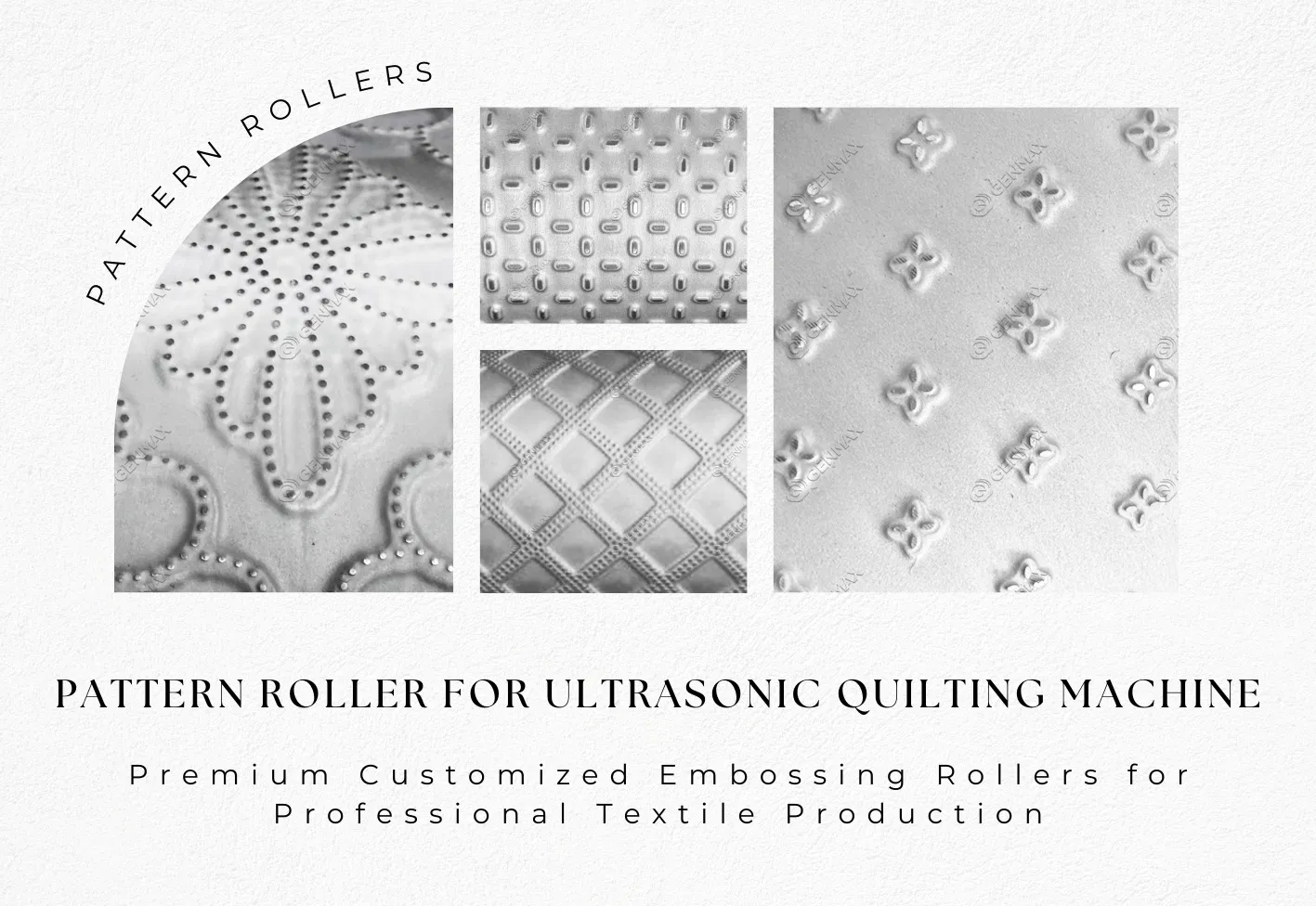 Pattern Roller for Ultrasonic Quilting Machine