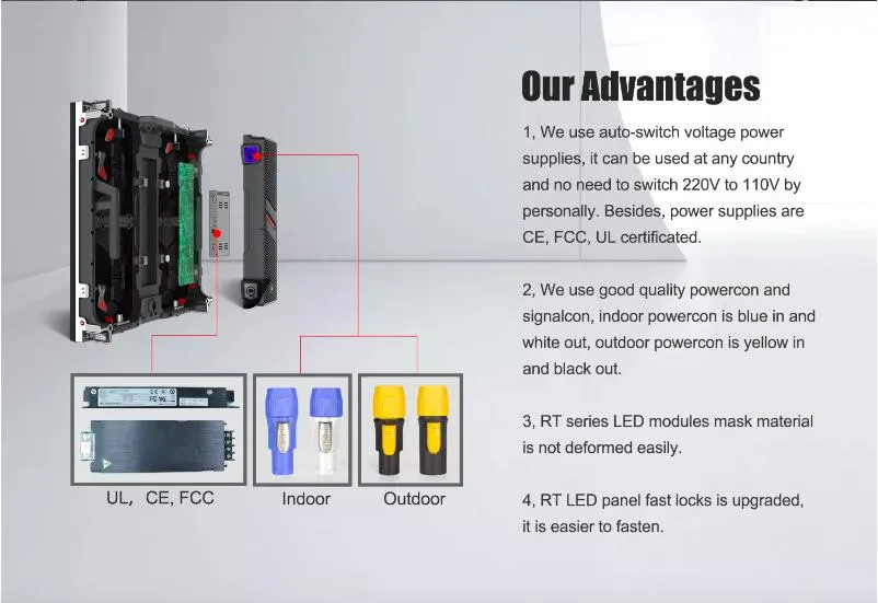 Product Advantages Display