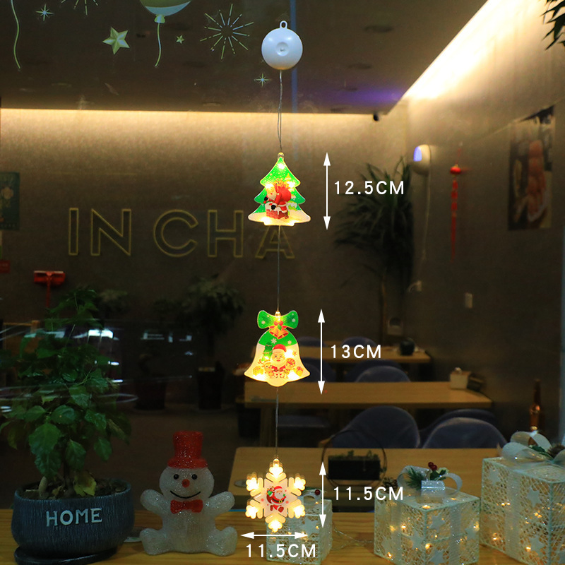 Decorative Solar-Powered PVC Christmas Lights Lasting 6-12 Hours