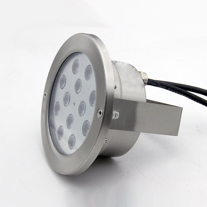 Outdoor IP68 Waterproof Water Jet Submersible RGB DMX LED Underwater Pool Lights