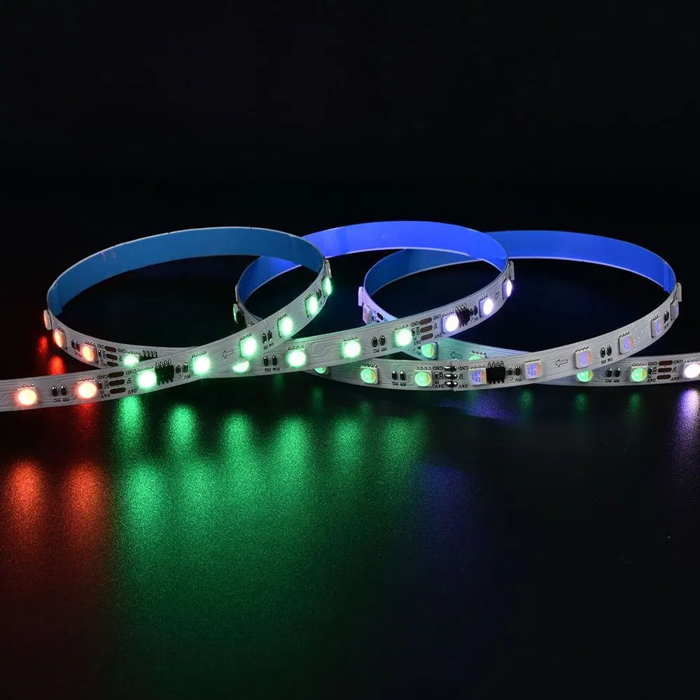 Low Voltage Safety Linearity Chromatic Christmas Decoration RGBW LED Strip Light