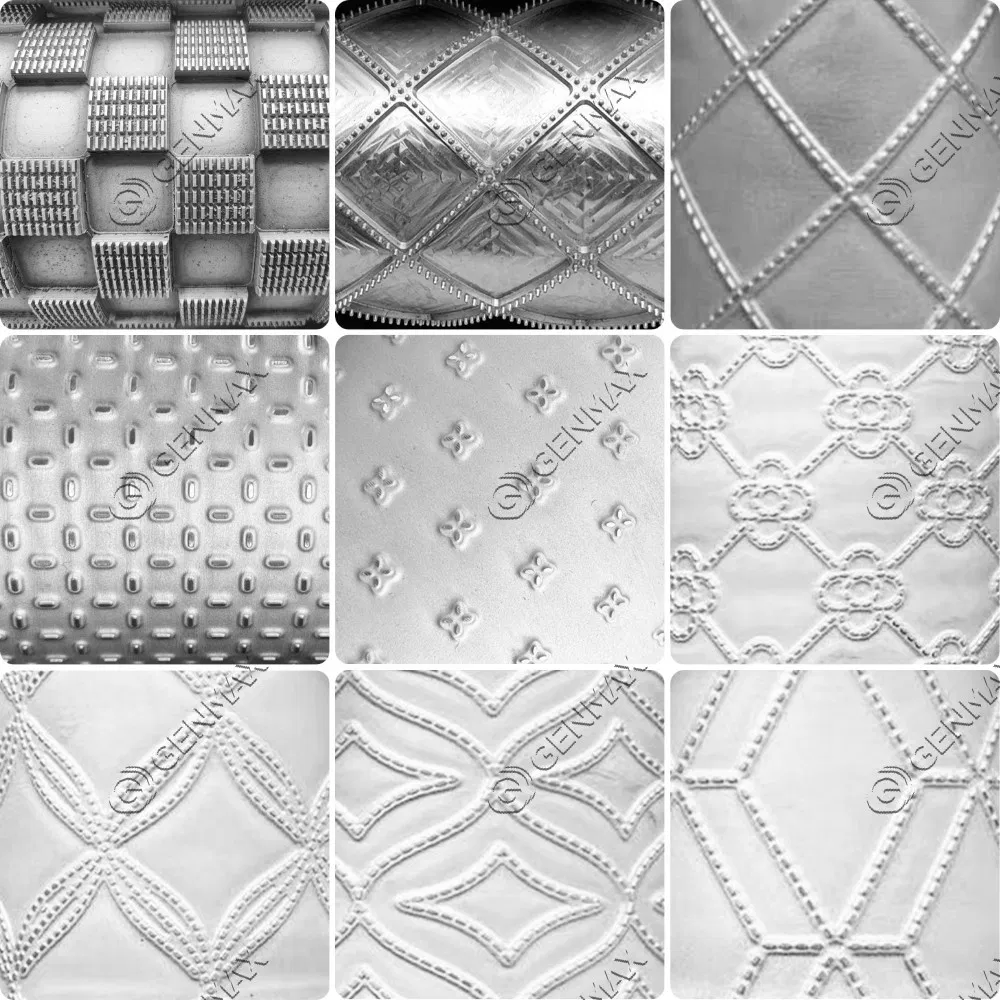 Custom Bonding Roller Ultrasonic Quilting Pattern Roller