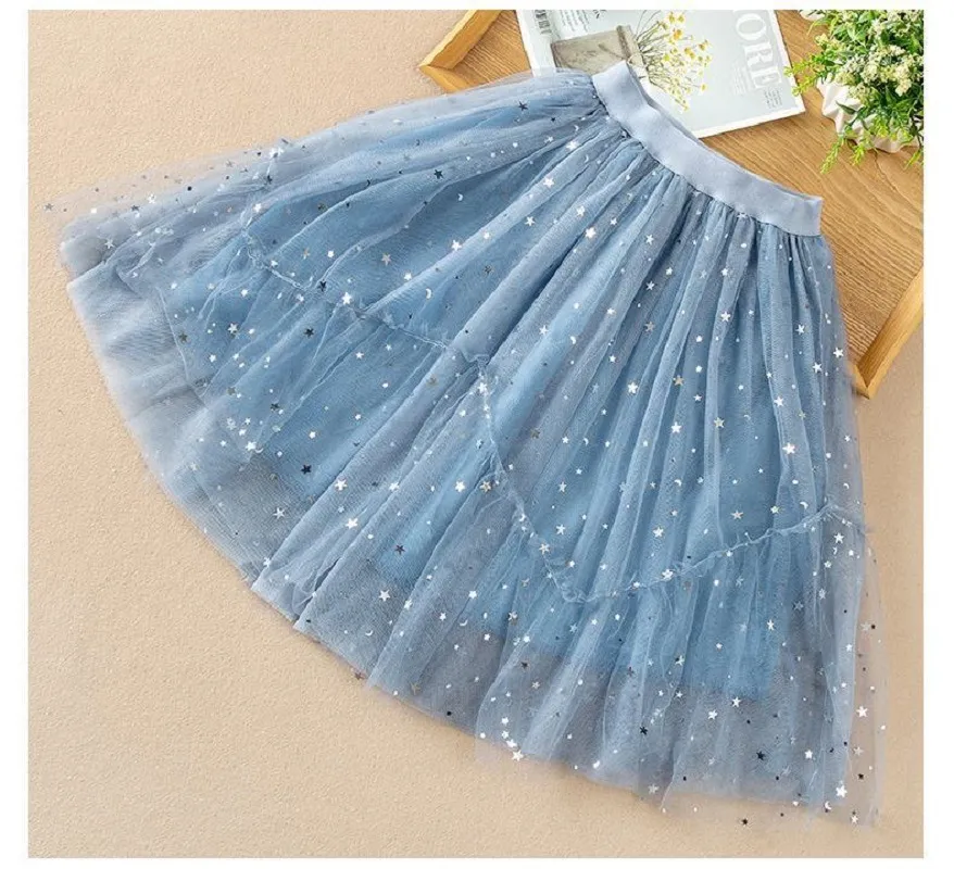 Kids Tulle Skirt Back View