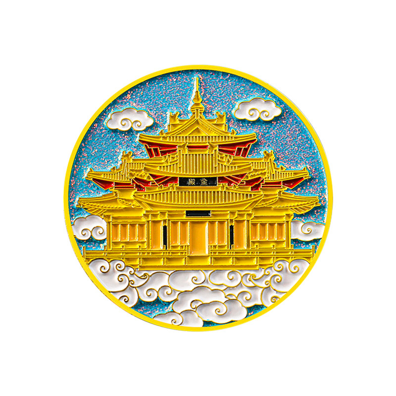 Distinctive Collectible Souvenirs Coin with Custom Shape and Design