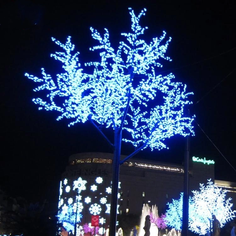 Light up Artificial White Cherry Blossom Light for Garden Decoration