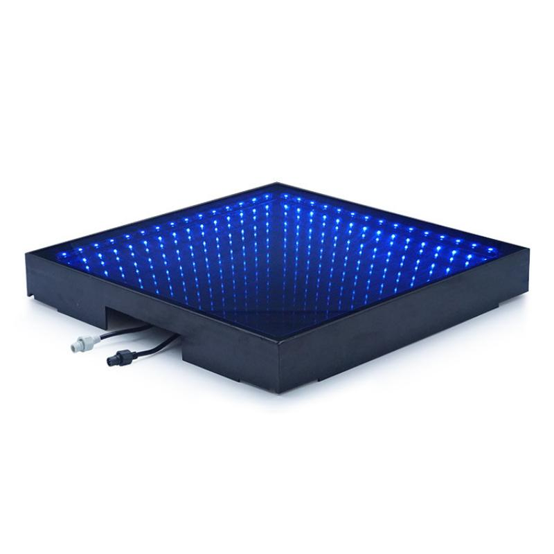 LED 3D Dance Floor White Modular Interactive Wedding LED Dancing Floor 15W Party Decoration Light