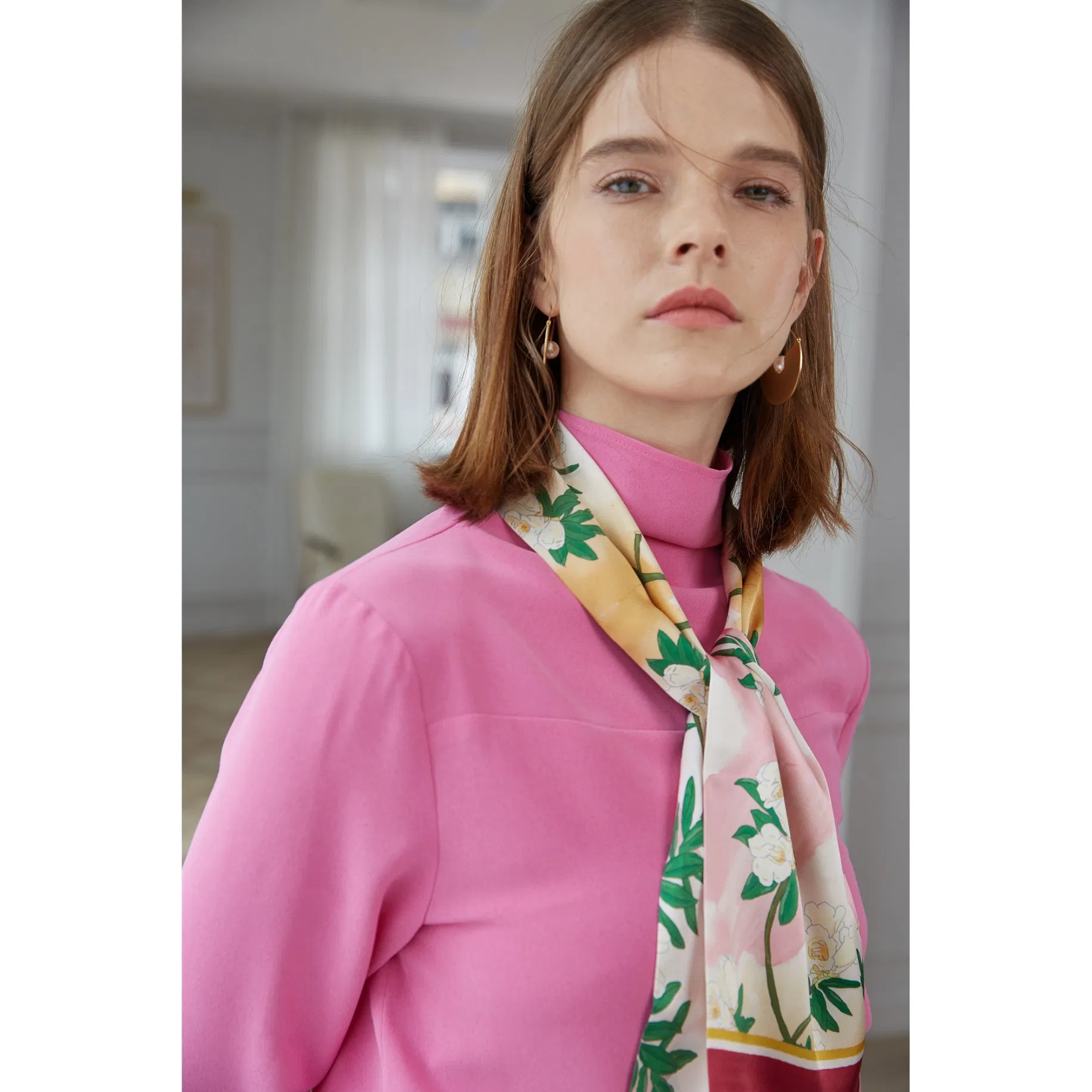 Custom Printing Silk Twilly Tie