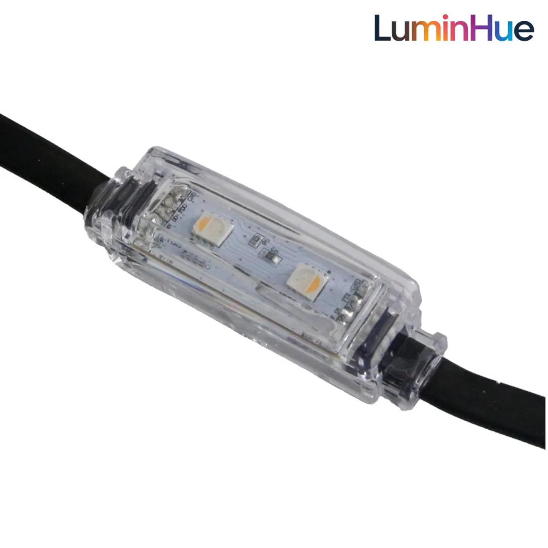 P50h Pebble String Lights (LuminHue Series) 60m Long-Distance Commercial Plaza Decor