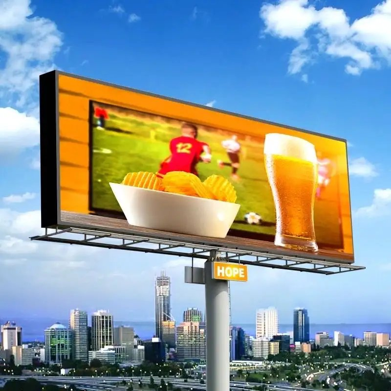 Super Large Size Outdoor LED Display Can Provide Huge Display Area Suitable for Large Scale Publicity Display in Outdoor Plaza Commercial Center and Other Place