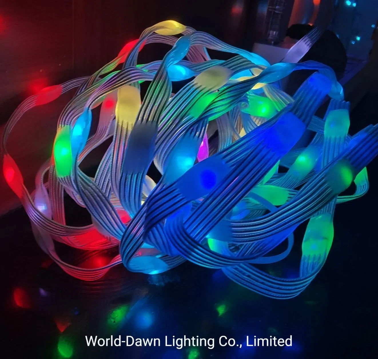 RGB Mini String Light with IC Controlled by Smart Phone APP