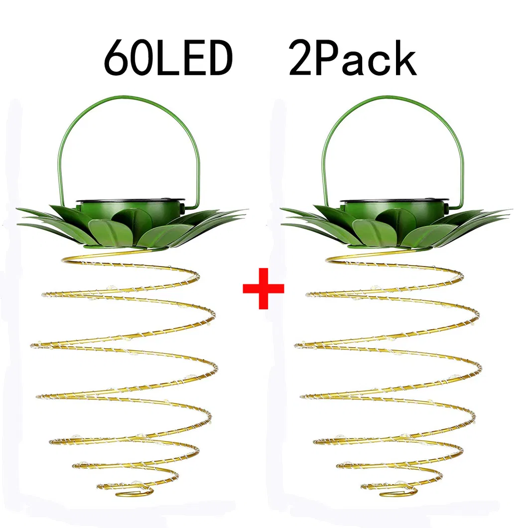 Solar Wisteria Flower Light 16