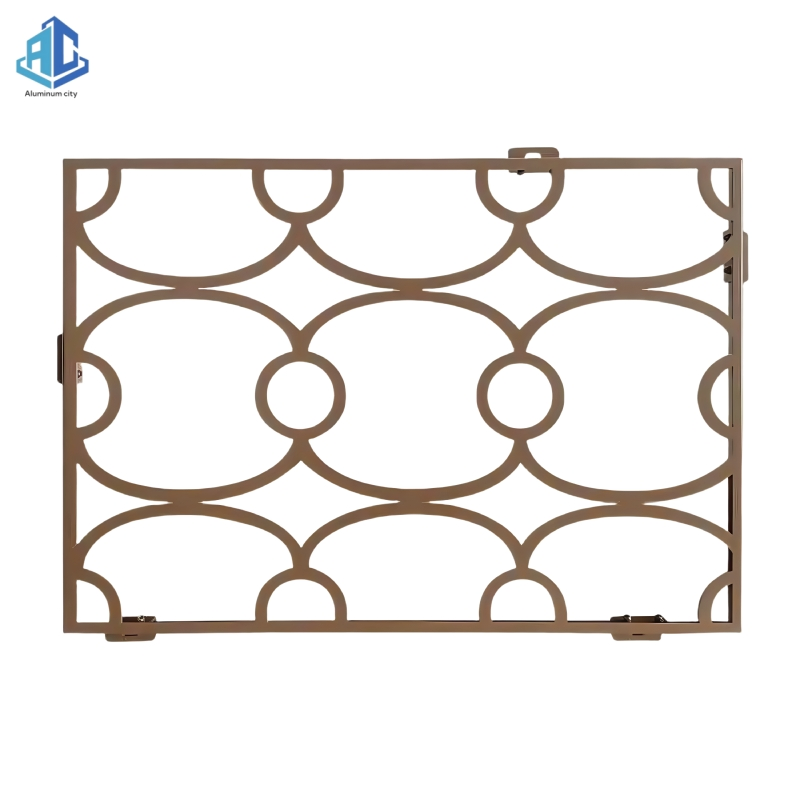 High Precision Laser Etched Logo Aluminum Curtain Wall for Corporate Branding Projects