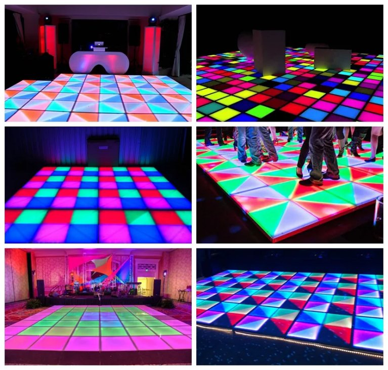 Activate Game LED Floor 30X30cm Interactive Light Active Game LED Floor Light for Game Room