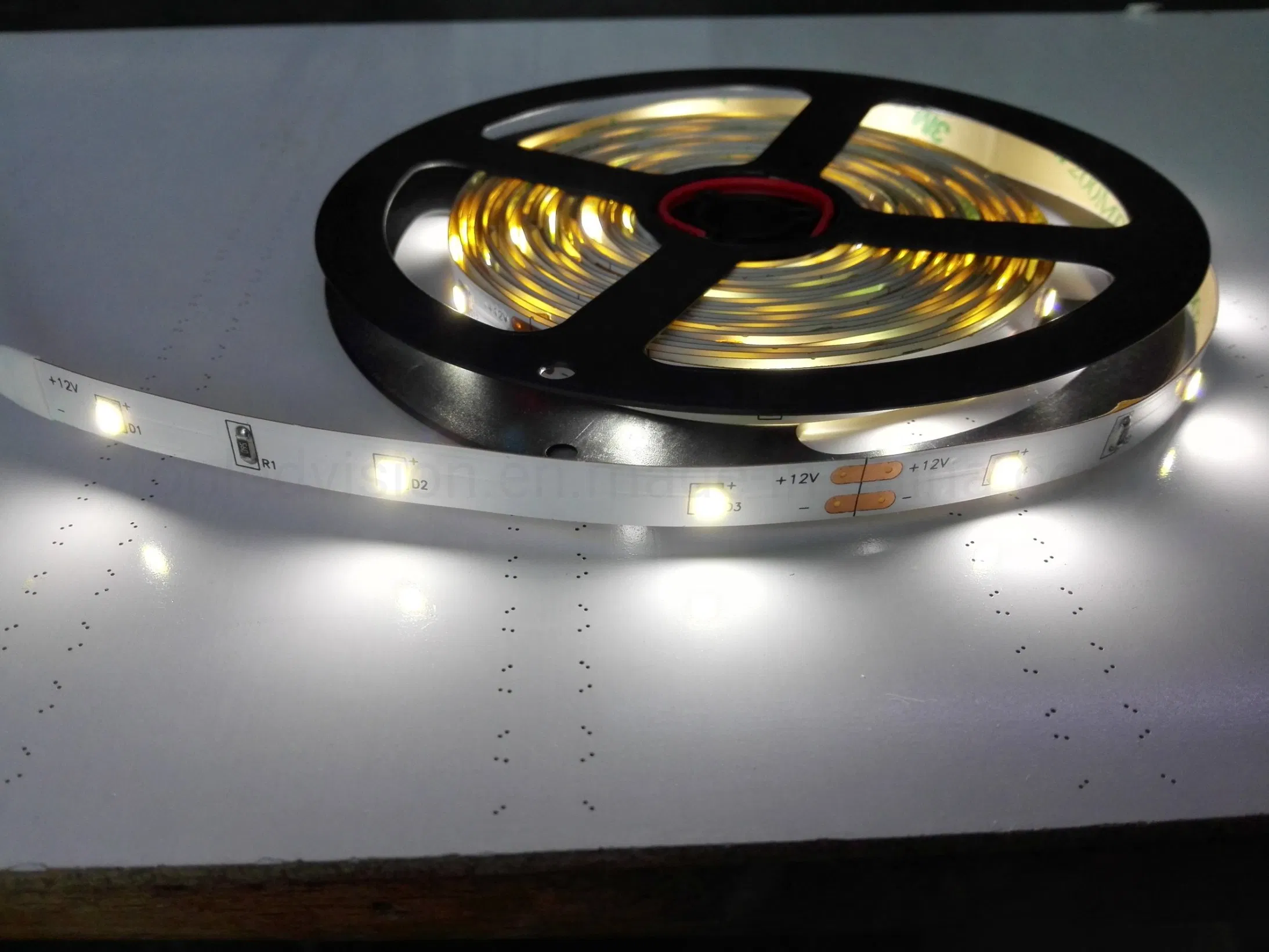 High Density LED Tape Light DC12V 24V IP20 6W/M White Warm White Flexible LED Strip