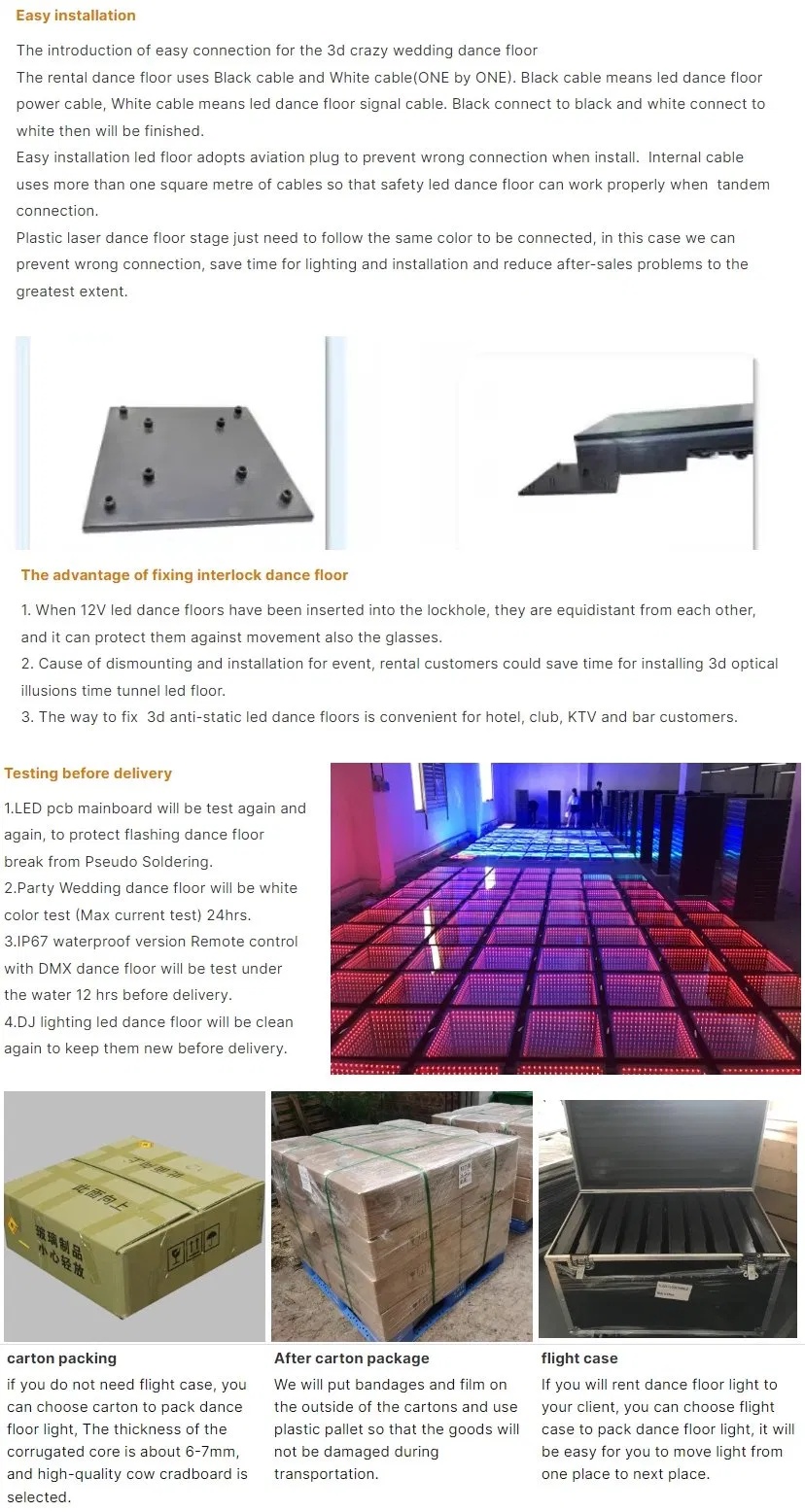 Modular LED Floor